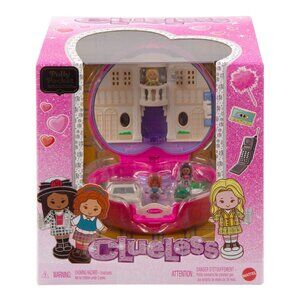 Polly Pocket x Clueless Collector Compact, Micro Dolls and Playset